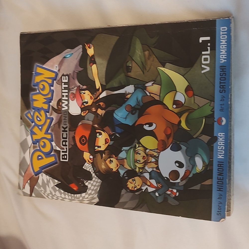 Pokemon black and white book